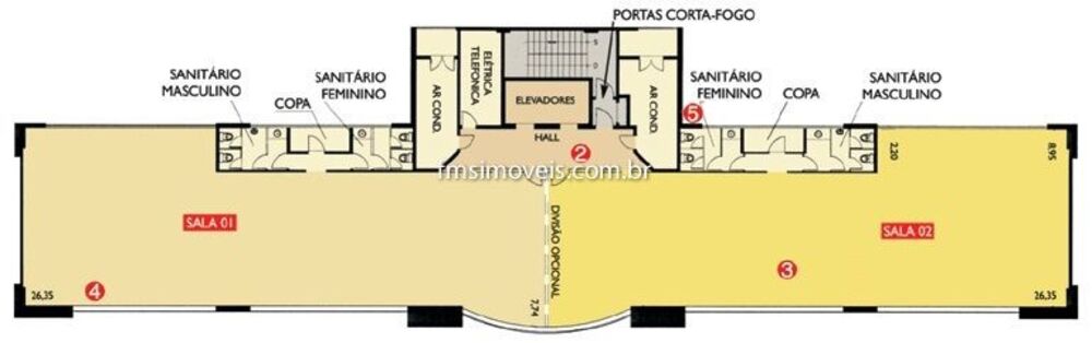 Conjunto Comercial-Sala para alugar, 250m² - Foto 4