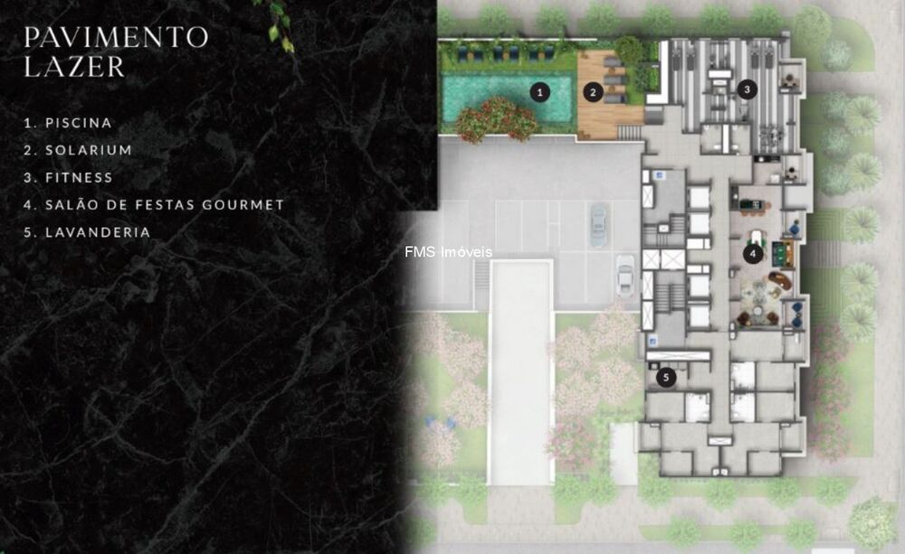 Apartamento à venda com 1 quarto, 42m² - Foto 2
