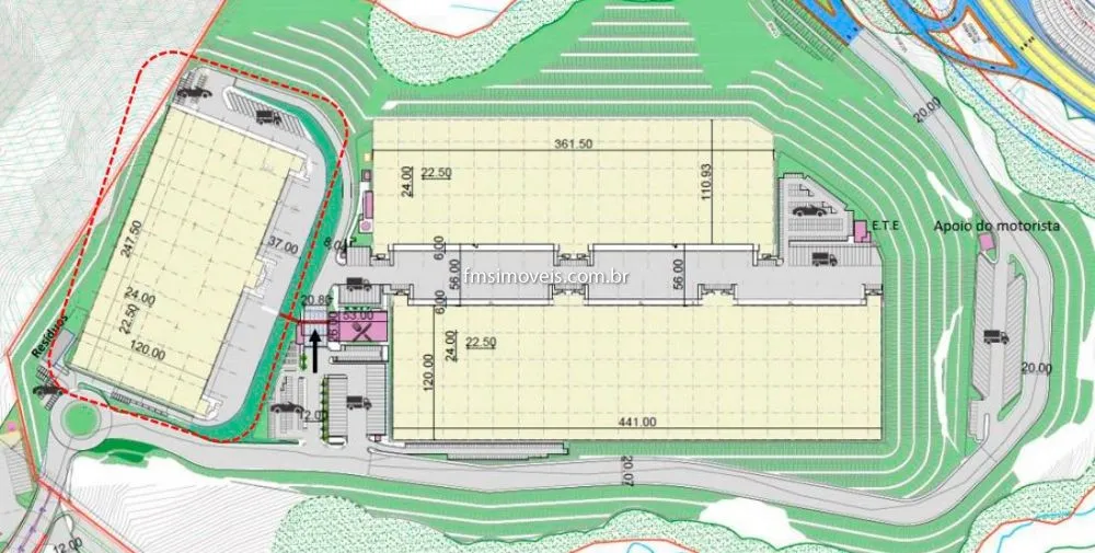 Depósito-Galpão, 5672 m² - Foto 3