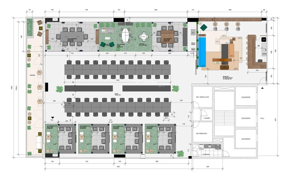 Sala-Conjunto, 650 m² - Foto 2