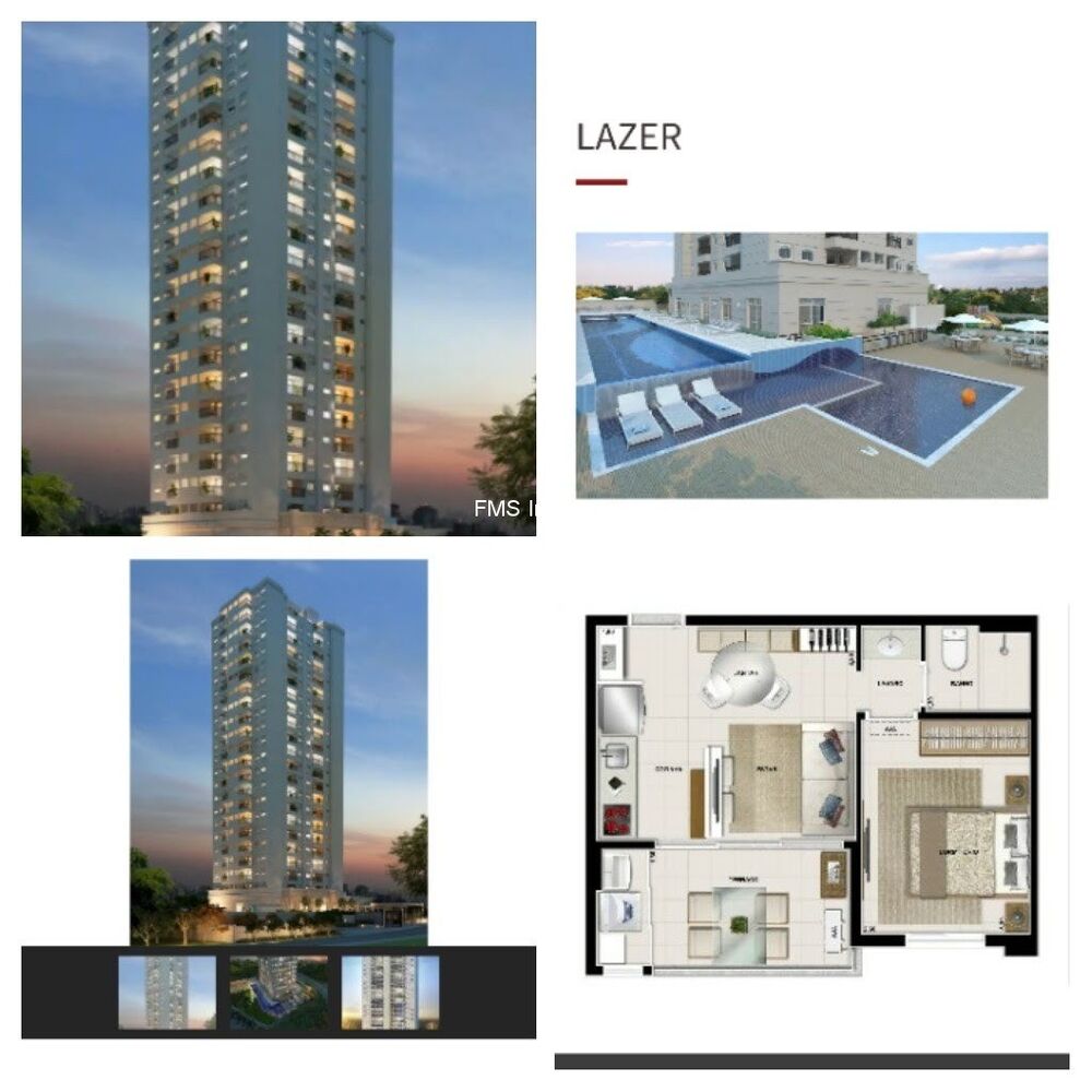 Apartamento, 1 quarto, 38 m² - Foto 1