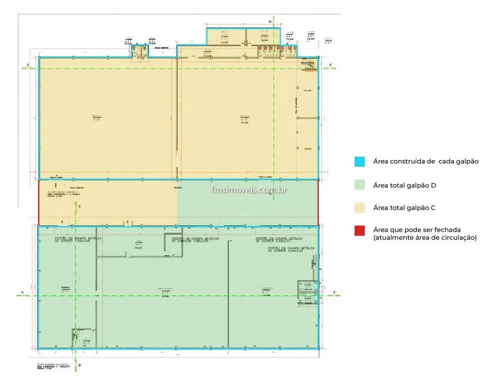 Depósito-Galpão, 2256 m² - Foto 2