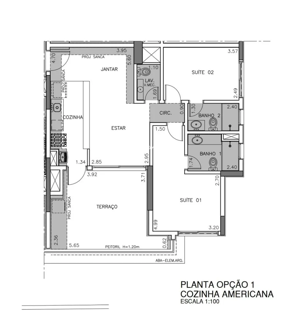 Apartamento, 2 quartos, 85 m² - Foto 4