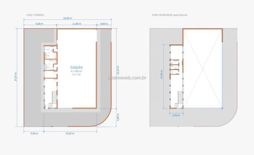 Depósito-Galpão, 365 m² - Foto 4