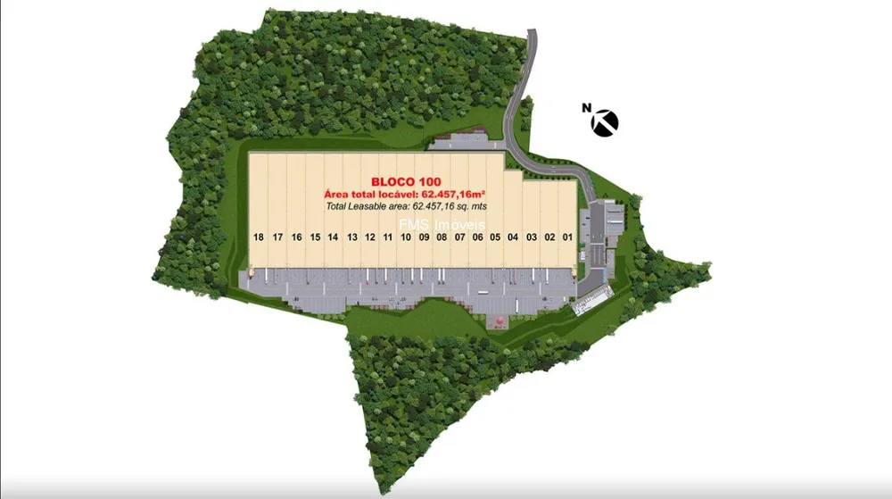Depósito-Galpão, 8575 m² - Foto 1