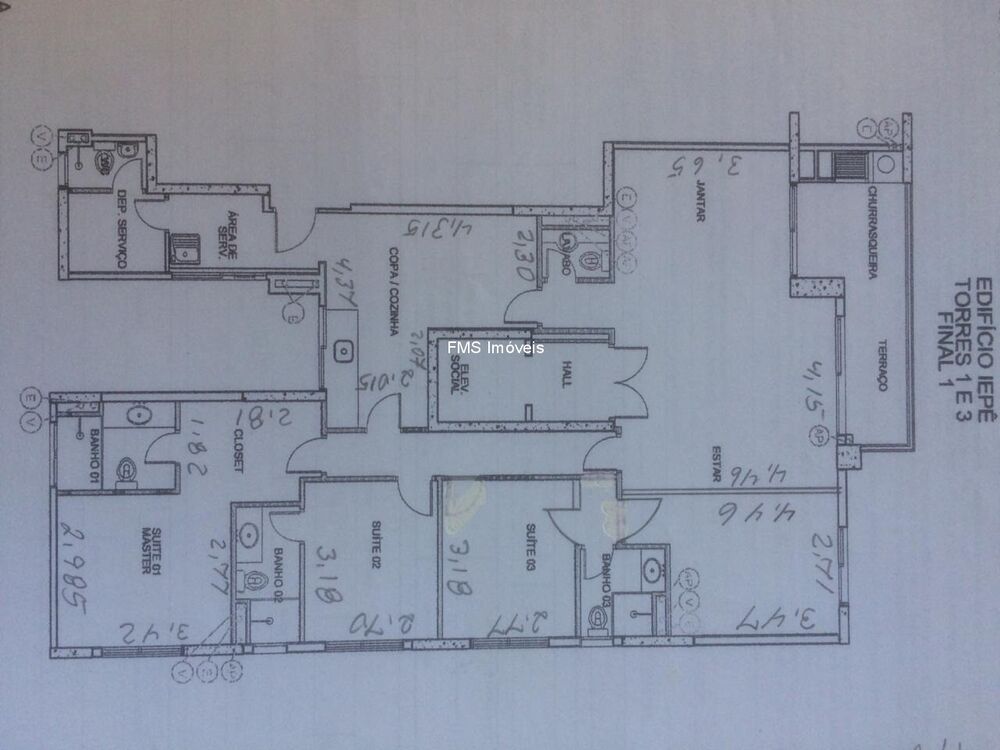 Apartamento, 4 quartos, 149 m² - Foto 3