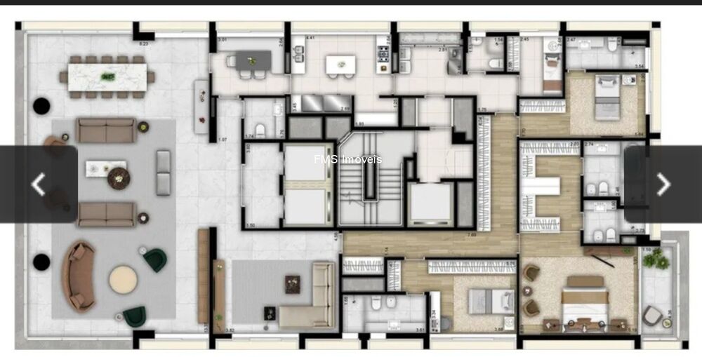 Apartamento, 4 quartos, 358 m² - Foto 12