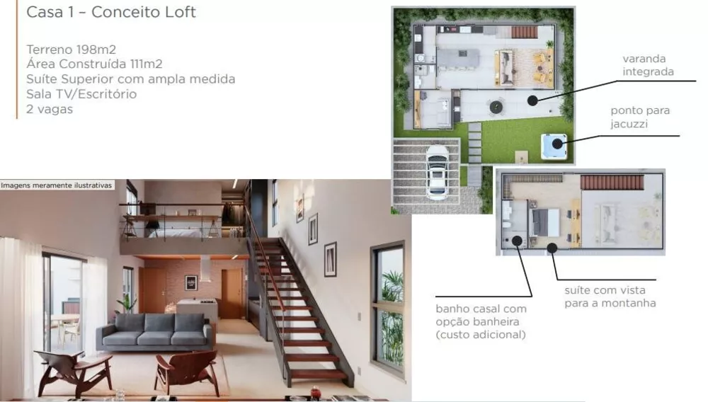 Casa de Condomínio, 1 quarto - Foto 4