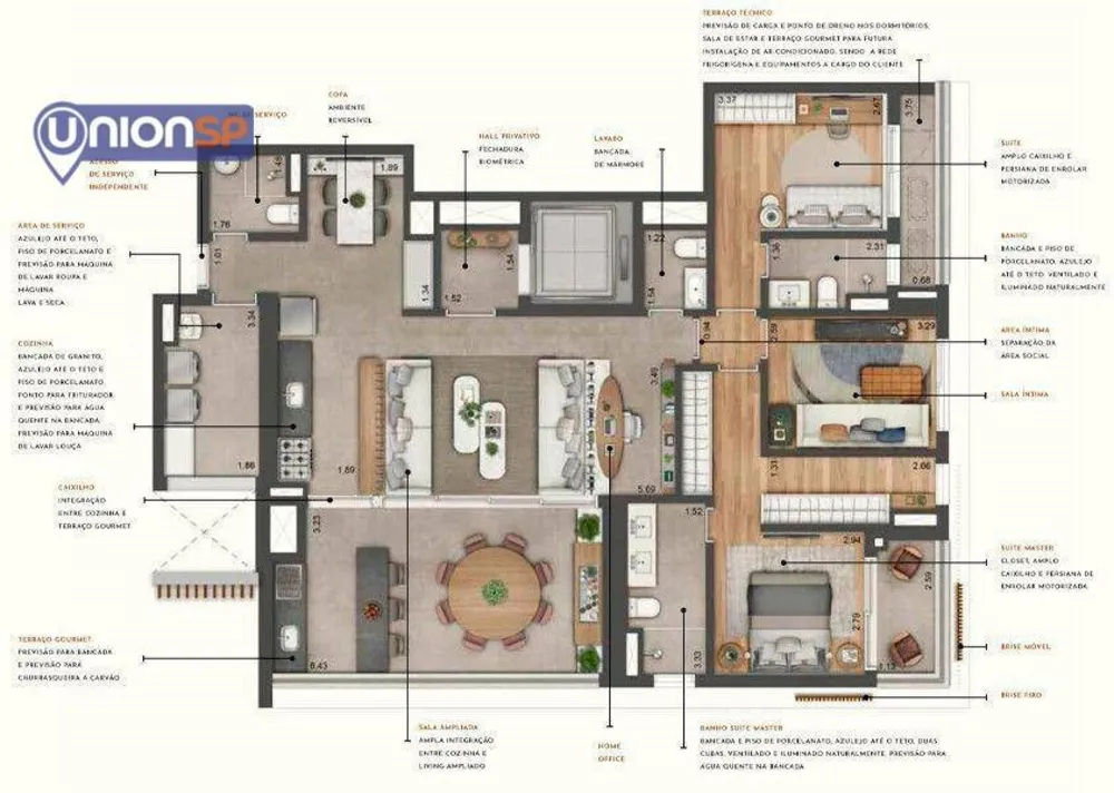 Apartamento, 2 quartos, 94 m² - Foto 1