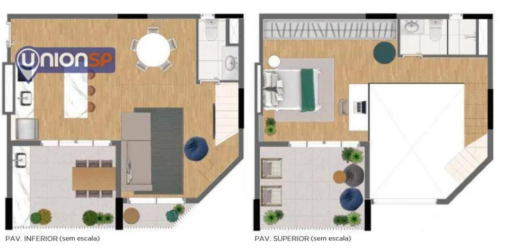 Apartamento, 2 quartos, 46 m² - Foto 1