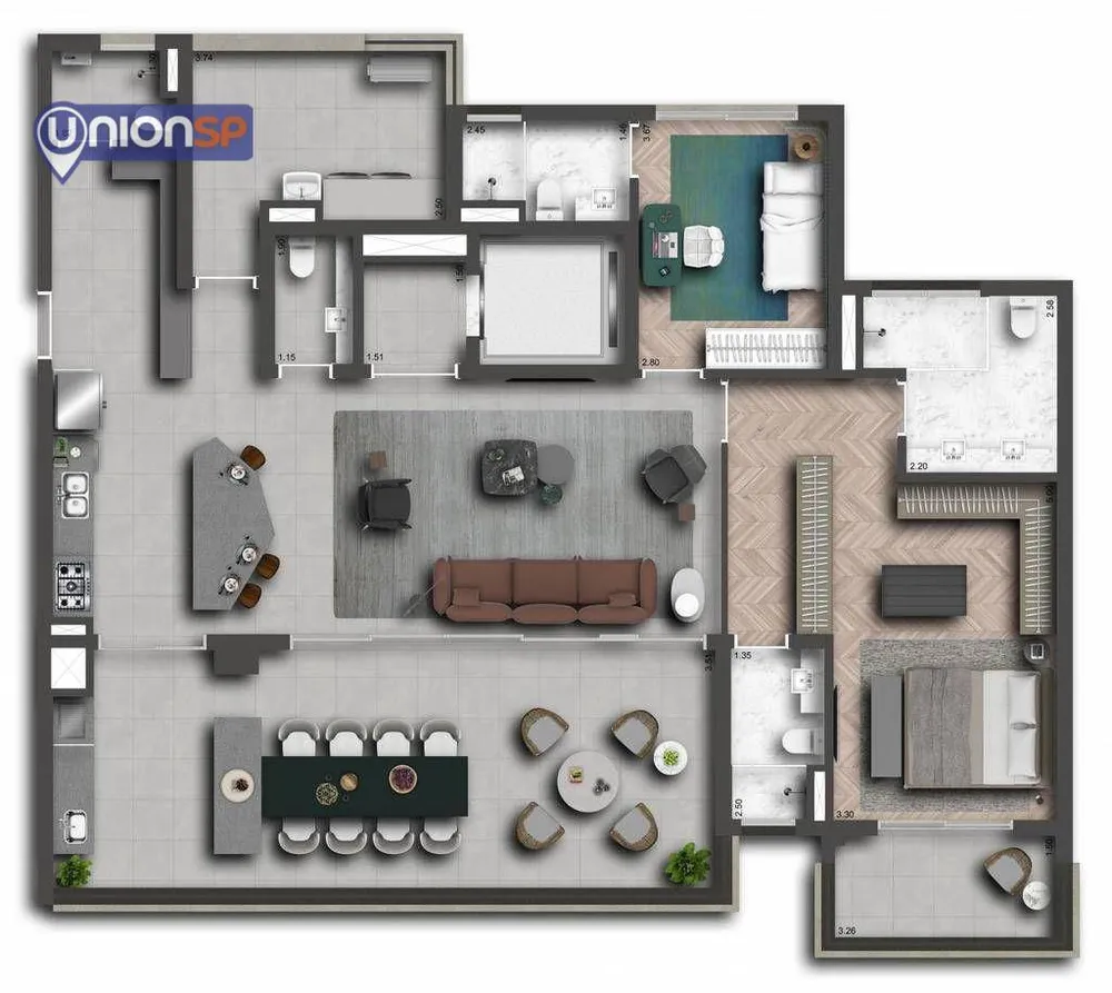 Apartamento, 3 quartos, 173 m² - Foto 4