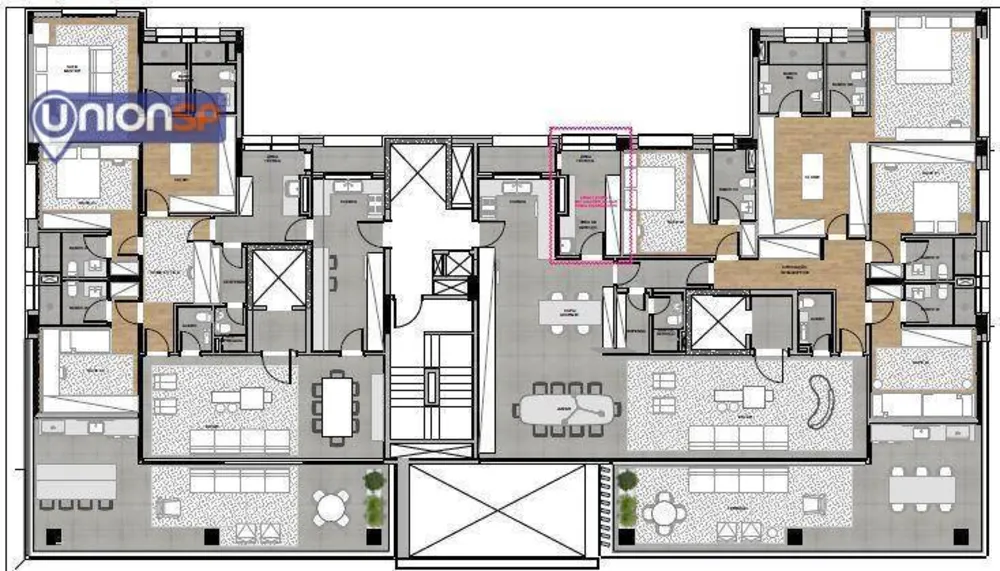 Apartamento, 3 quartos, 231 m² - Foto 2