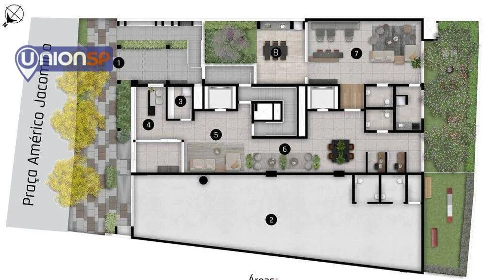 Apartamento, 1 quarto, 32 m² - Foto 2