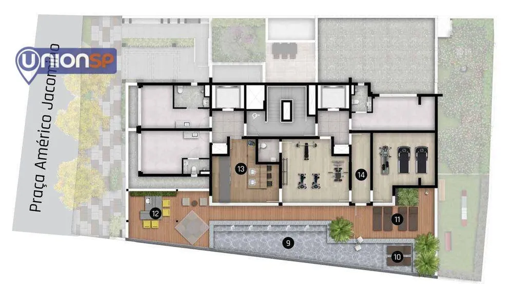 Apartamento, 1 quarto, 32 m² - Foto 4