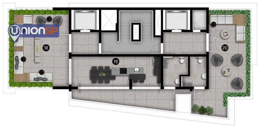 Apartamento, 1 quarto, 32 m² - Foto 3