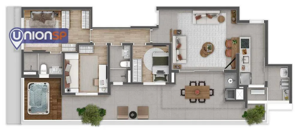 Apartamento, 3 quartos, 81 m² - Foto 1