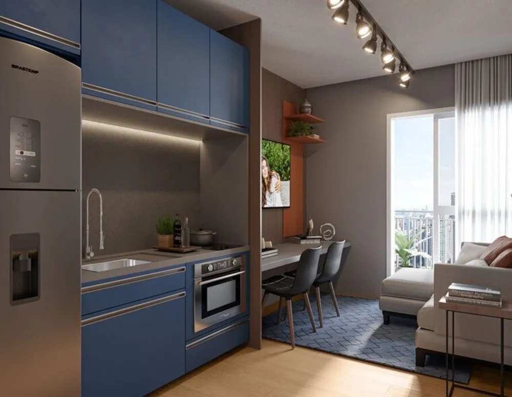 Apartamento, 1 quarto, 28 m² - Foto 2