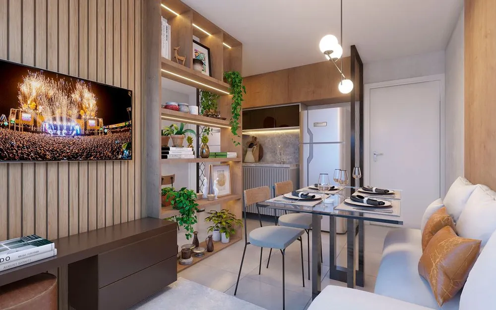 Apartamento, 2 quartos, 33 m² - Foto 3