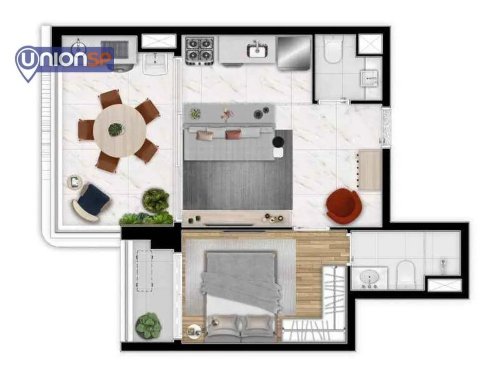 Apartamento, 3 quartos, 102 m² - Foto 2