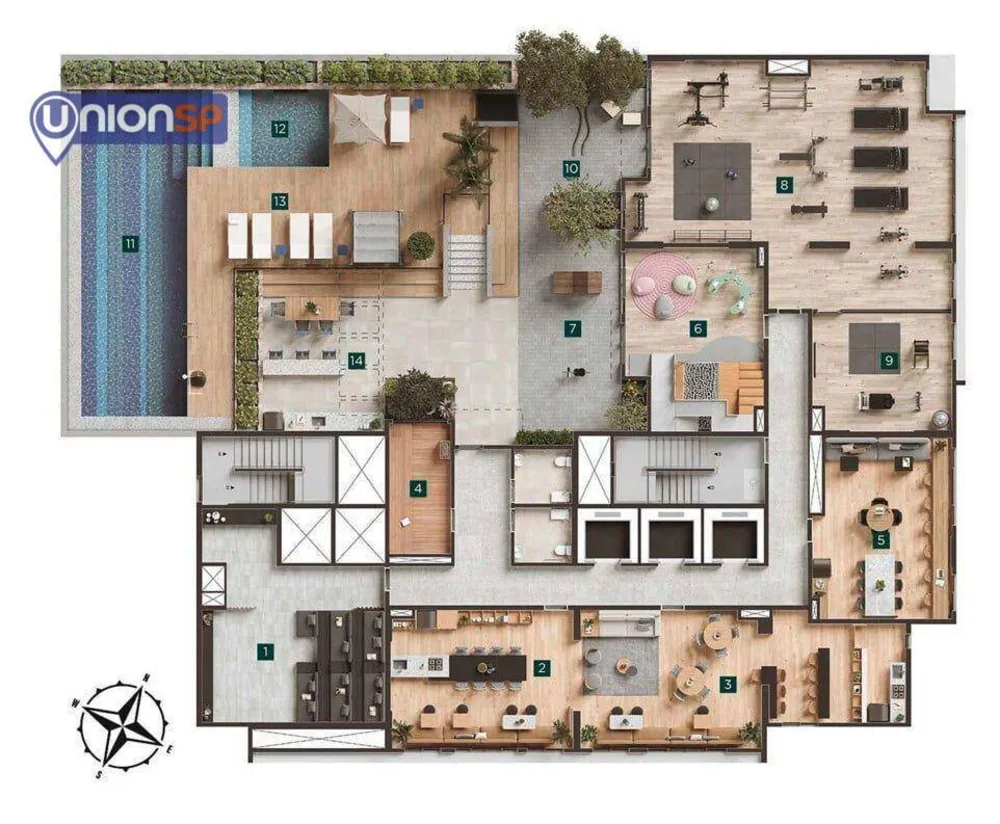 Apartamento, 3 quartos, 65 m² - Foto 4