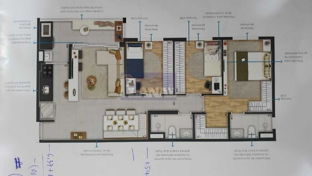 Apartamento à venda com 3 quartos, 80m² - Foto 6