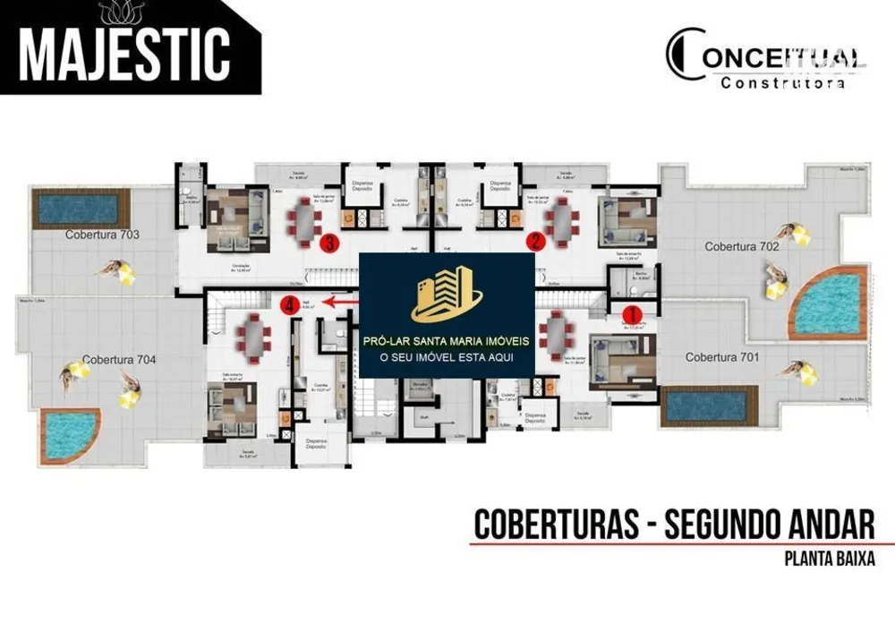 Apartamento, 4 quartos, 343 m² - Foto 3