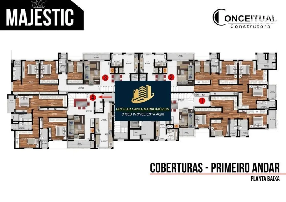 Apartamento, 4 quartos, 343 m² - Foto 2