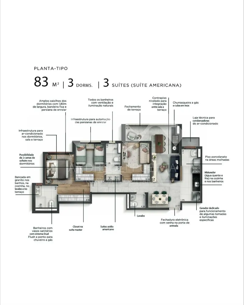 Apartamento, 4 quartos, 95 m² - Foto 7