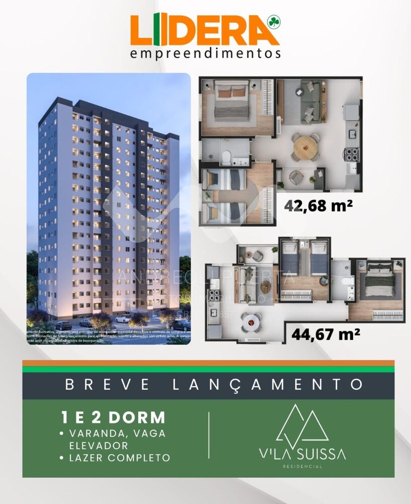 Apartamento, 1 quarto, 35 m² - Foto 9