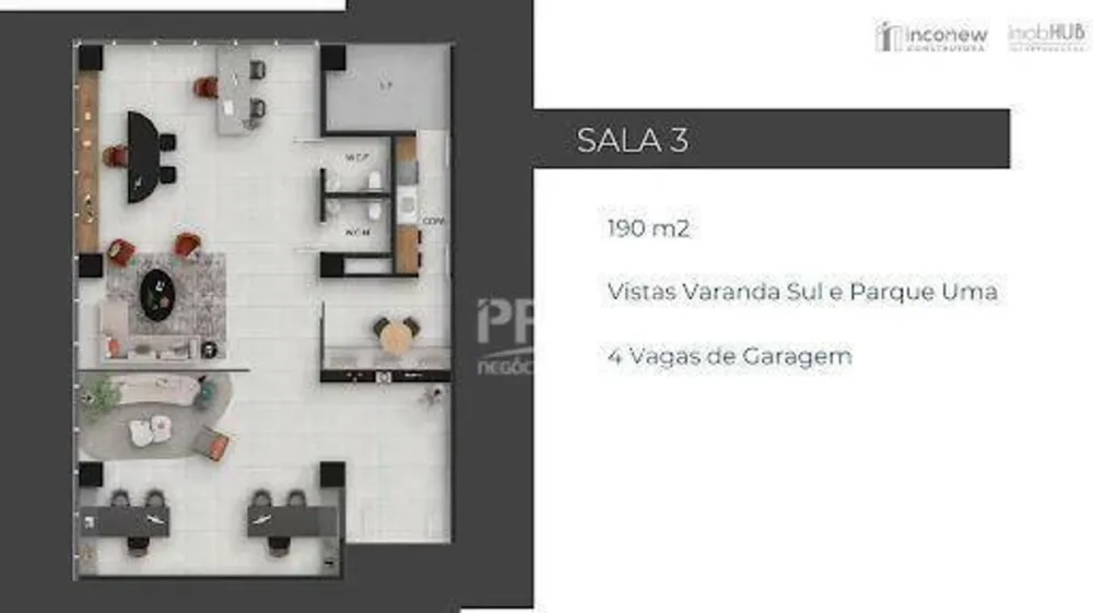 Sala-Conjunto, 168 m² - Foto 6