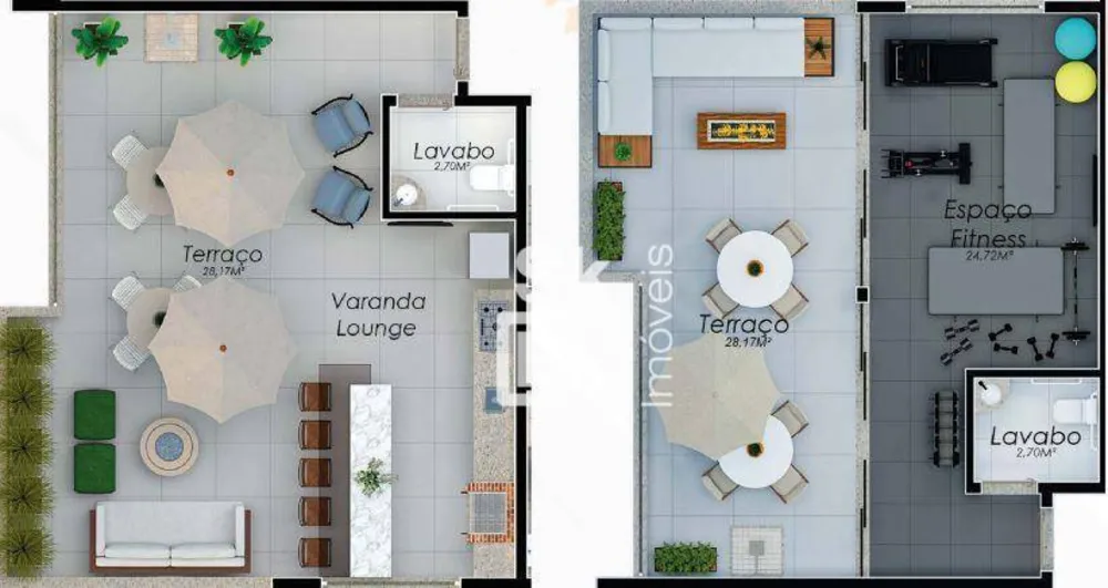 Cobertura, 3 quartos, 158 m² - Foto 11