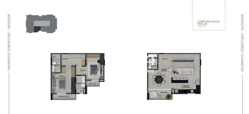 Kitnet-Studio, 55 m² - Foto 6