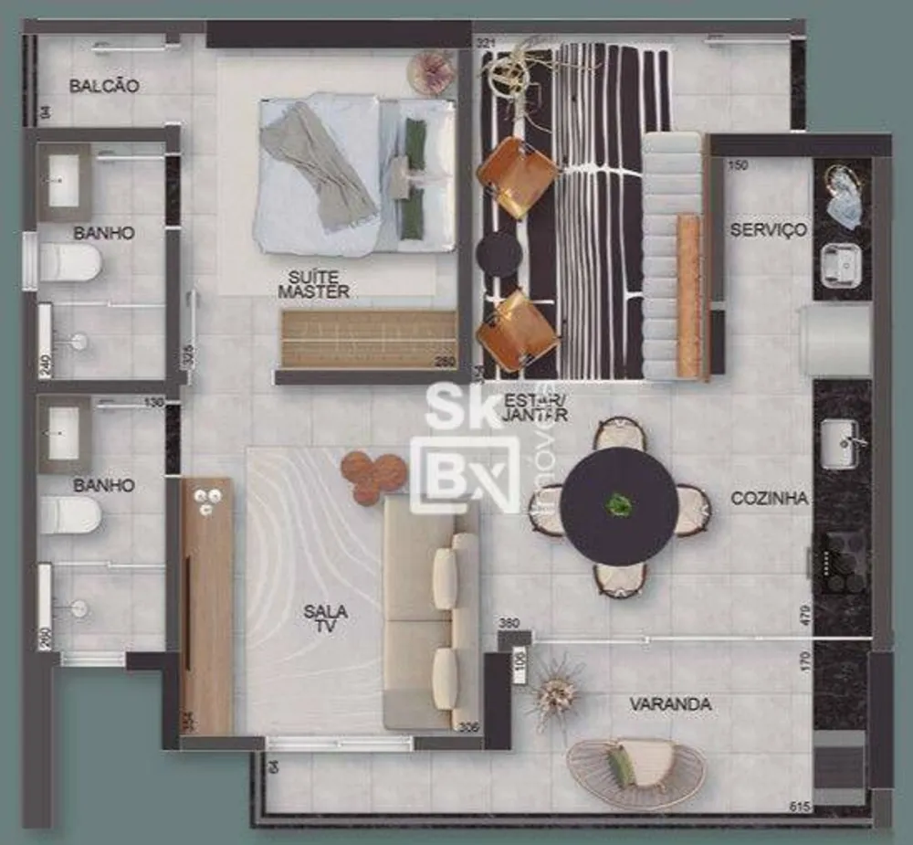 Apartamento, 2 quartos, 66 m² - Foto 7