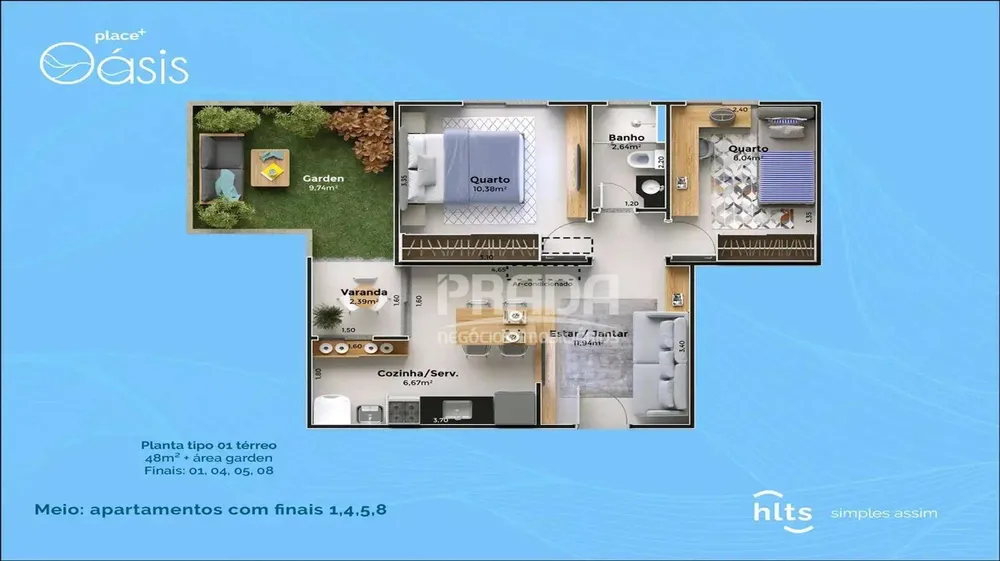 Apartamento, 2 quartos, 47 m² - Foto 10