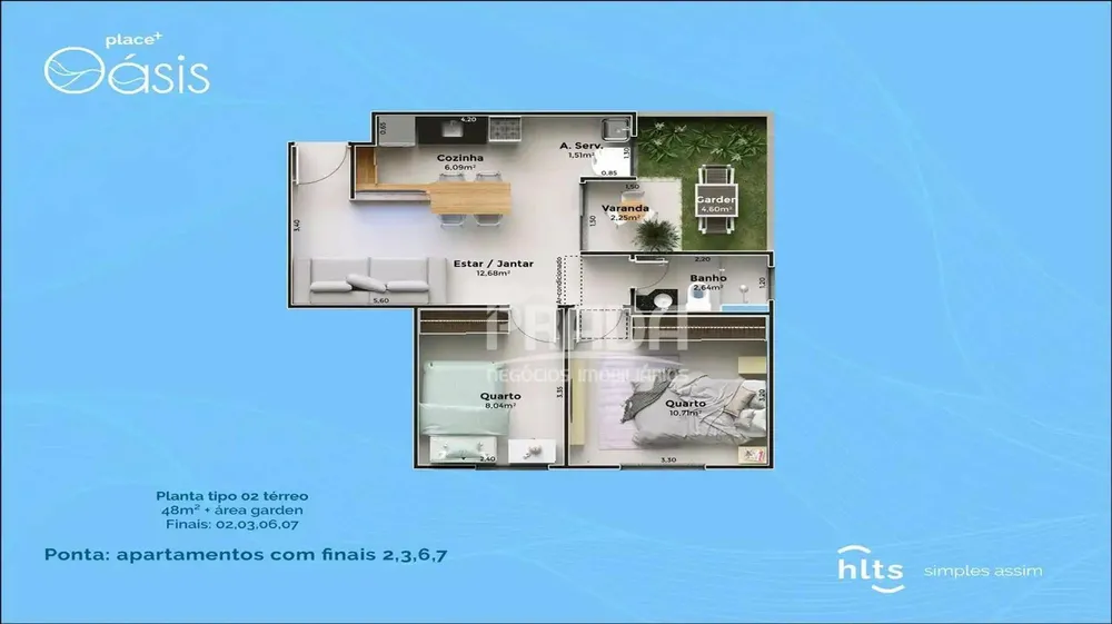 Apartamento, 2 quartos, 47 m² - Foto 11