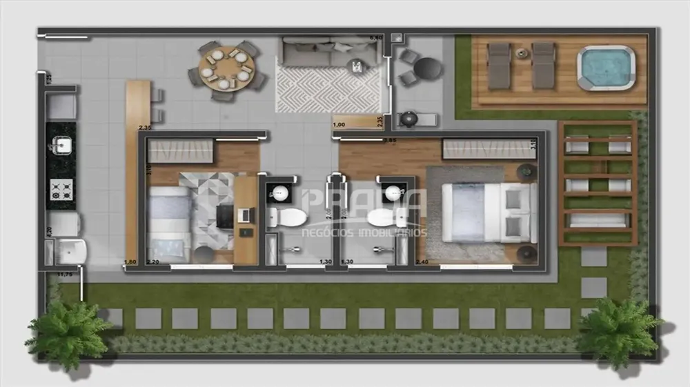 Apartamento, 2 quartos, 51 m² - Foto 16