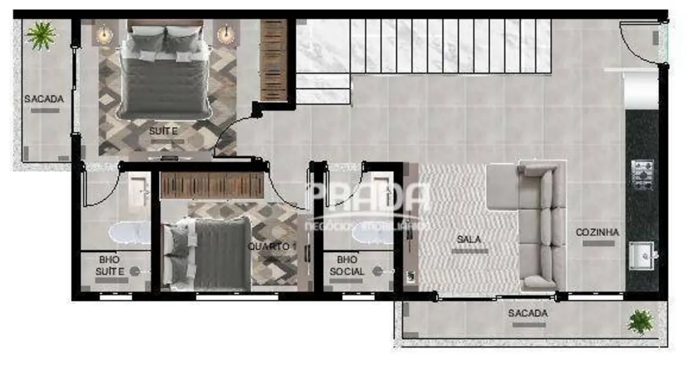 Cobertura, 4 quartos, 184 m² - Foto 3