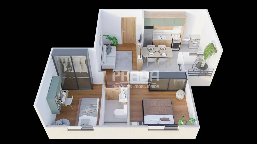 Apartamento, 2 quartos, 54 m² - Foto 11