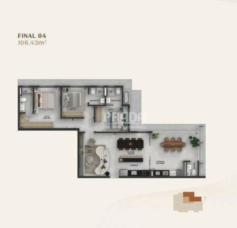 Apartamento, 2 quartos, 76 m² - Foto 6