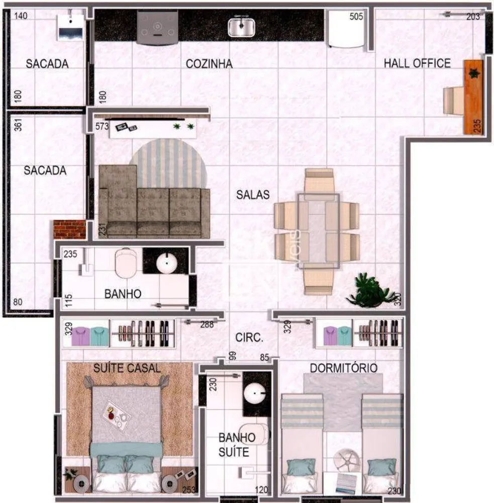 Apartamento, 2 quartos, 70 m² - Foto 5
