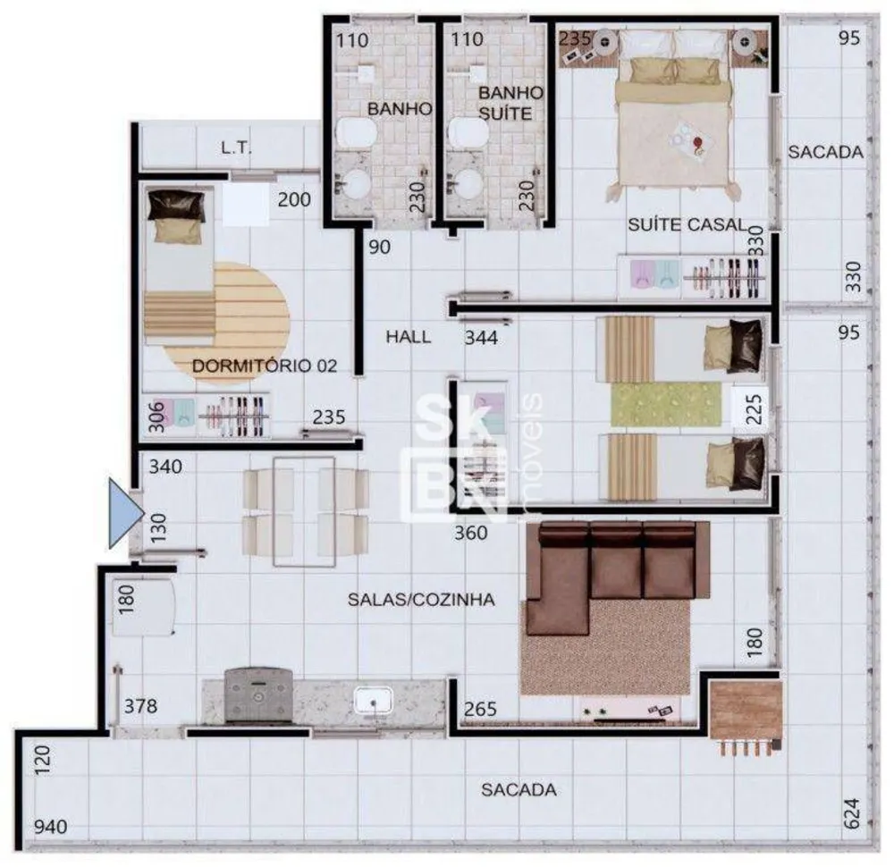 Apartamento, 3 quartos, 86 m² - Foto 7