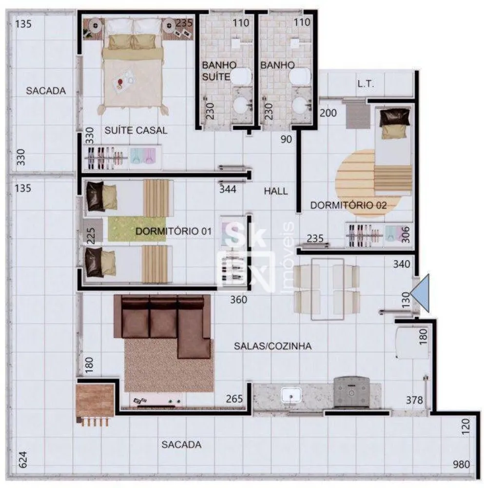 Apartamento, 3 quartos, 86 m² - Foto 8