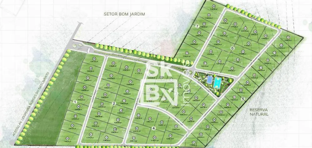 Loteamento e Condomínio, 5000 m² - Foto 2