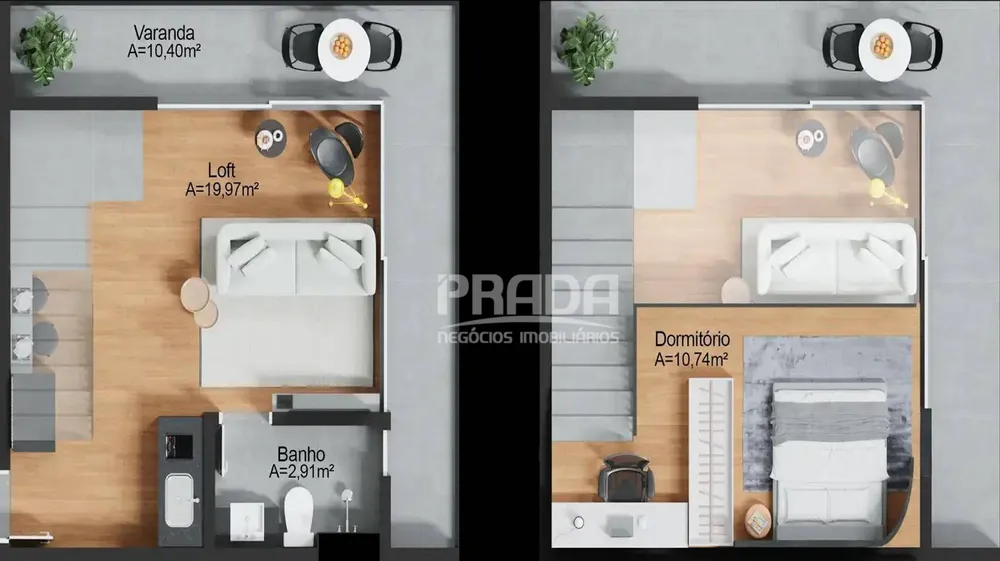Apartamento, 1 quarto, 36 m² - Foto 5