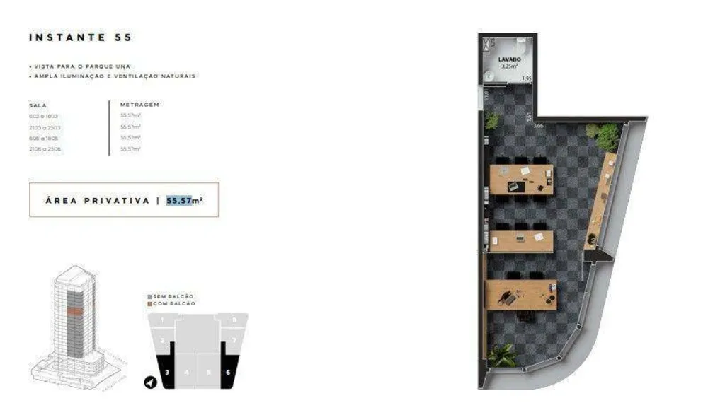 Sala-Conjunto, 55 m² - Foto 8