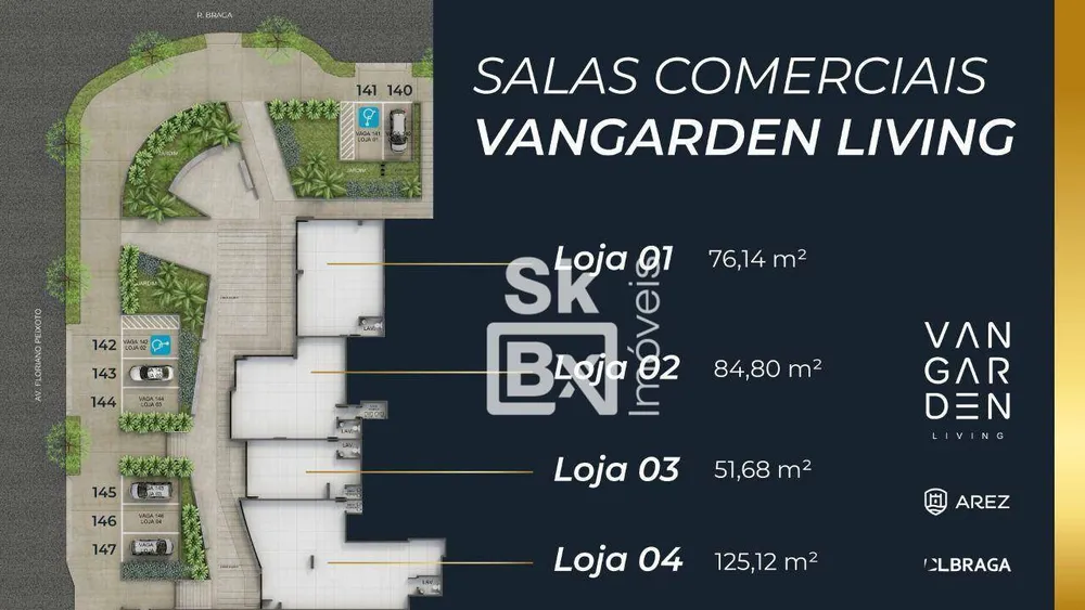 Loja-Salão, 128 m² - Foto 2