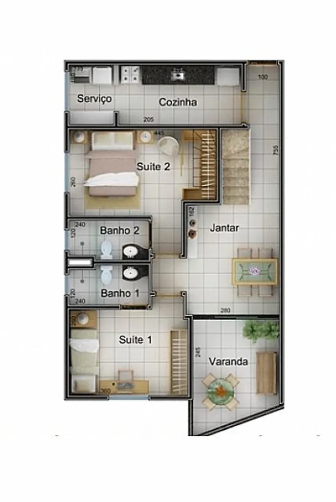 Apartamento, 2 quartos, 70 m² - Foto 5