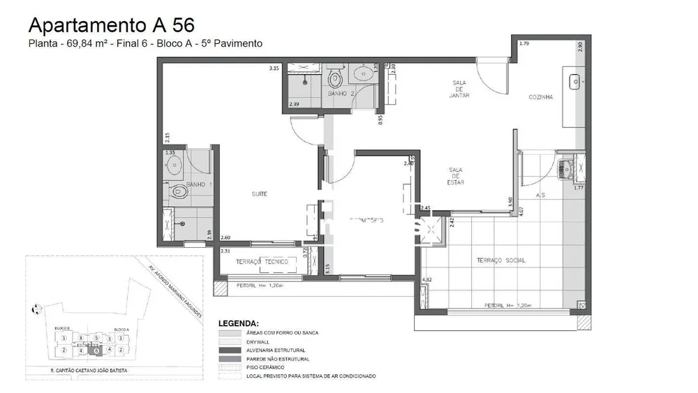 Apartamento, 2 quartos, 69 m² - Foto 14