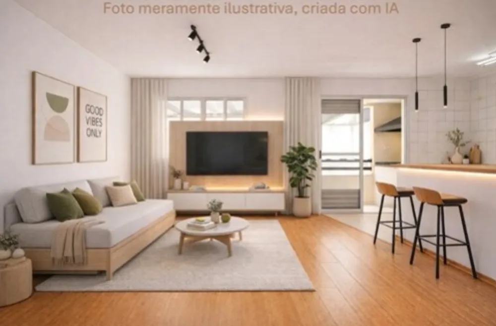 Apartamento, 1 quarto, 34 m² - Foto 1