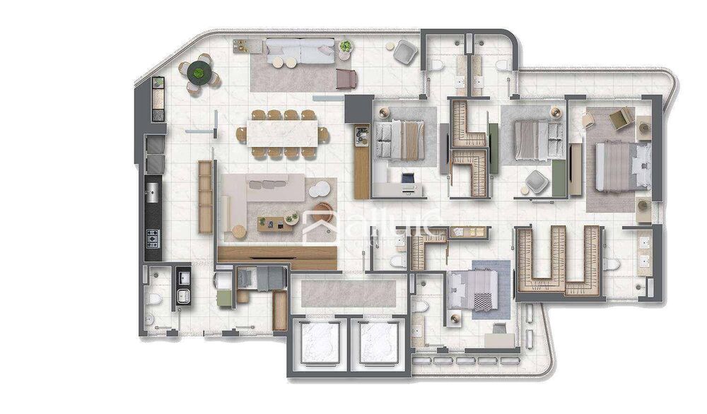 Apartamento, 5 quartos, 212 m² - Foto 20